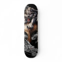 evil lion skate board skateboards by BarryWayne evil lion skate board skateboards
