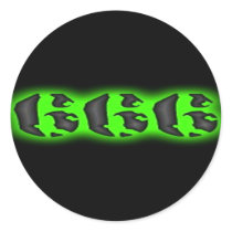 Evil Mark of the Beast 666 Stickers by angela65 Evil Mark of the Beast 666 Stickers