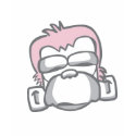 Evil Monkey Icon t-shirts