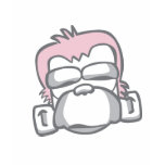 Evil Monkey Icon t-shirts