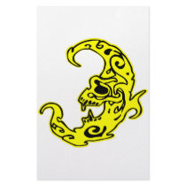 Evil Moon Tattoo stationery
