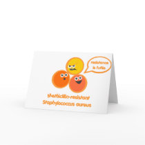 Evil MRSA Greeting Cards
