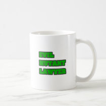 Evil Mutant Lawyer Coffee Mugs