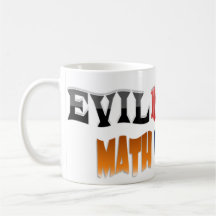 Evil mutant Math Teacher Coffee Mug
