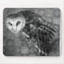 Evil Owl mousepads by DevaRay Evil Owl mousepads
