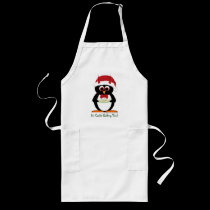 Evil Penguin Cookie Baking Apron