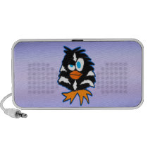 Evil Penguin Doodle speakers