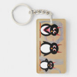 Evil Penguin's on Parade key chains