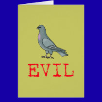 Evil Pigeon cards