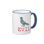Evil Pigeon Mugs