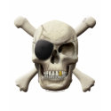 Evil Pirate Skull & Crossbones t-shirts by thefrozenduck Evil Pirate Skull & Crossbones t-shirts