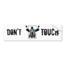 Evil Pope Bumper Sticker