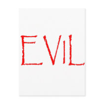Evil postcards