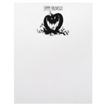 evil pumpkin letterhead
