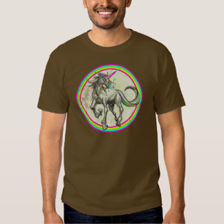 evil rabid unicorn with rabies tee shirts