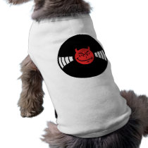 Evil Record pet clothing