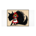 Evil Red Riding Hood photo cards