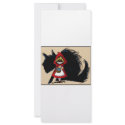 Evil Red Riding Hood rack cards