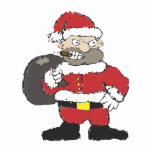 Evil Robber Santa Photo Cutouts