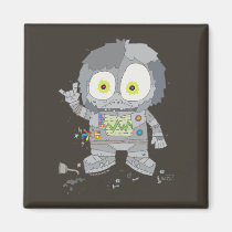 EVIL ROBO APE Magnet magnets
