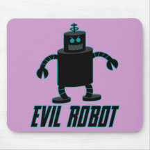 Evil Robot Mousepads