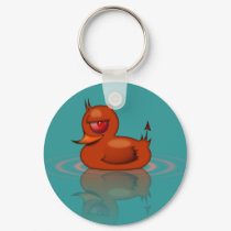 Evil Rubber Duck keychains