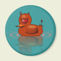 Evil Rubber Duck magnets