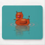 Evil Rubber Duck Mouse Mats