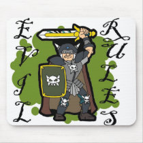 Evil Rules Mouse Pads