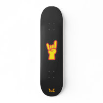 EVIL SALUTE Deck Custom Skate Board