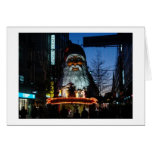 Evil Santa - Hamburg Germany Greeting Card