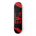 Evil Skateboard Deck by gacatmandu Evil Skateboard Deck