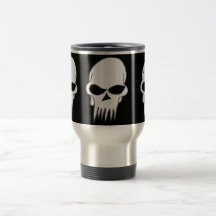 Evil skull mug