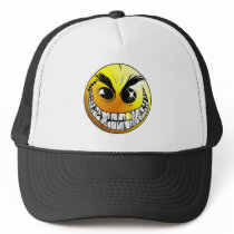 Evil Smiley Cap hats by vegetariansareevil Evil Smiley Cap hats