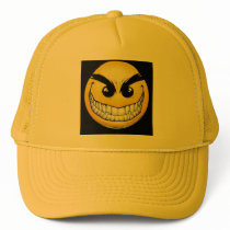Evil SMILEY FACE Hat