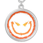 Evil Smiley Face Necklace by Tattoo_Time Evil Smiley Face Necklace