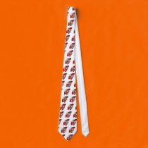 evil snarling clown ties