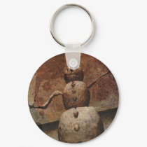 Evil Snowman Keychain
