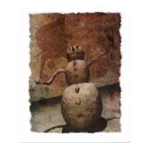 Evil Snowman Poster posters by MDKgraphics Evil Snowman Poster posters