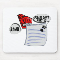 Evil Stapler mousepads by goldnsun Evil Stapler mousepads