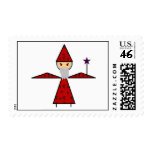 Evil Stick Wizard Stamp