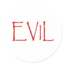 Evil Sticker