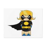 Evil Superhero Postcard