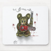 "Evil Ted" Mousepad by pure_simon "Evil Ted" Mousepad