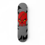 Evil Tribal Skull Skateboard