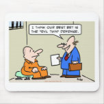 evil twin defense lawyer mouse pads