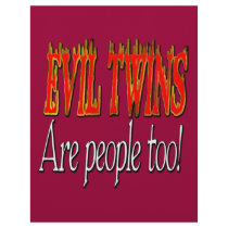 Evil Twins are people too! letterhead
