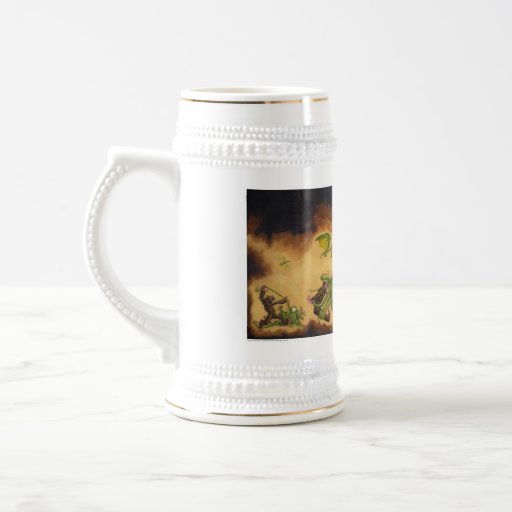 Evil-ution Coffee cup/stein Coffee Mugs