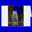 Evil White Owl cards