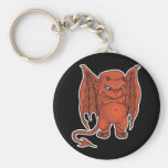 evil winged devil keychains